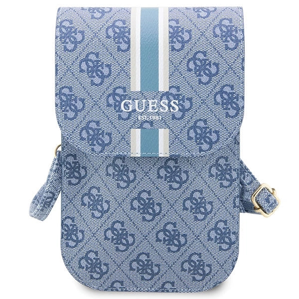 Guess handbag GUWBP4RPSB - blue 4G Stripes
