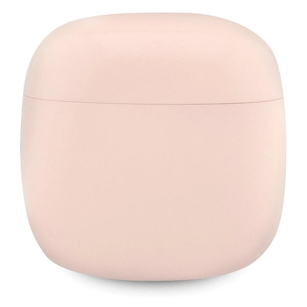 Guess Classic EST Logo TWS Bluetooth headphones + docking station - pink