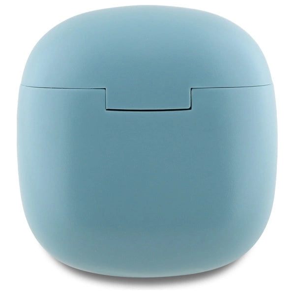 Guess Bluetooth headphones GUTWSJ14ESGQ TWS + docking station turquoise/turquoise Printed Classic Logo