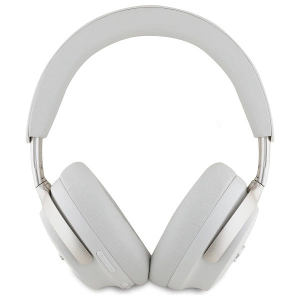 Guess Bluetooth ANC Headphones GUBHC22PSFCSME Beige/Beige Metal Script Logo