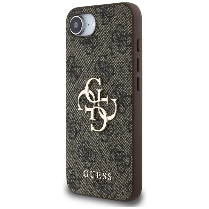Guess 4G Big Logo iPhone 16e Case - Brown