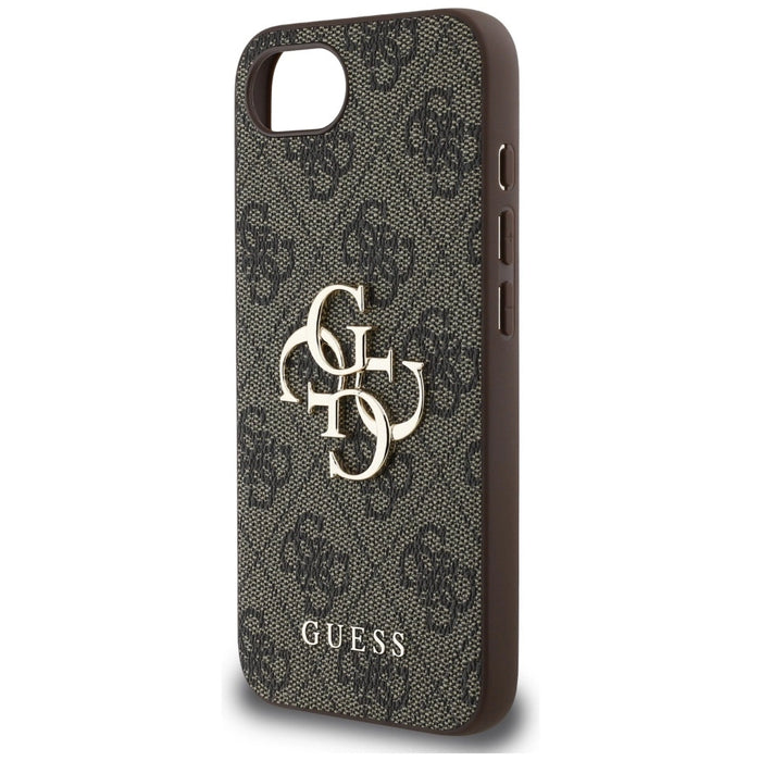 Guess 4G Big Logo iPhone 16e Case - Brown