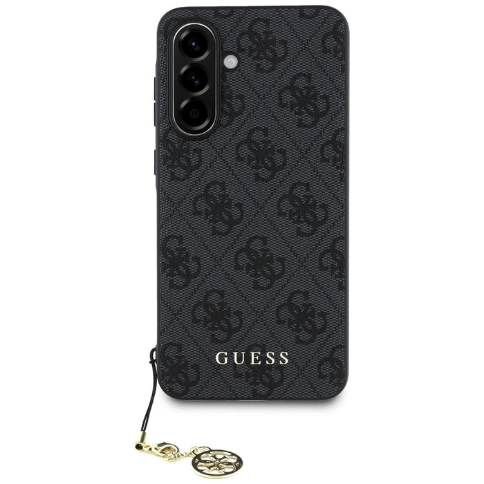 Guess 4G Charms Collection case for Samsung Galaxy A56 - black