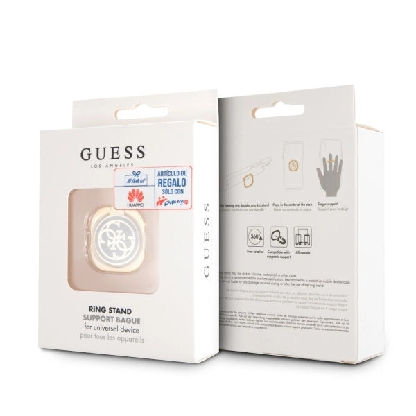Guess Ring stand GURSEQGBK gold-black /gold &amp; black 4G