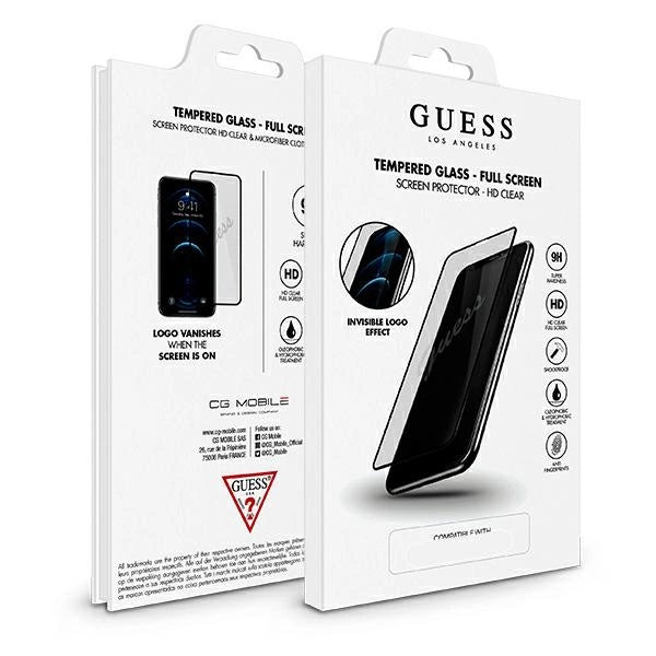 Guess Tempered Glass GUSPP12SSLTR iPhone 12 mini 5.4&quot; Vintage Magic Logo