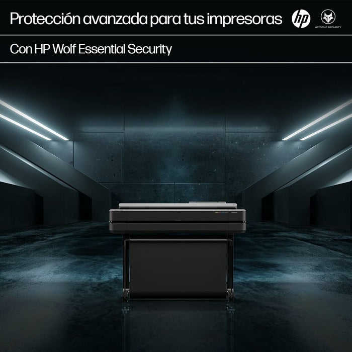 HP DesignJet T650 24inch LFP 2025 Colour Ink-Jet Roll A1 61.0cmx91.4m 2400x1200dpi 0.43 min/page USB LAN Wi-Fi Cutter