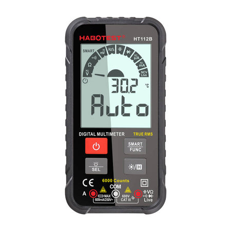 True RMS Digital Universal Multimeter Habotest HT112B