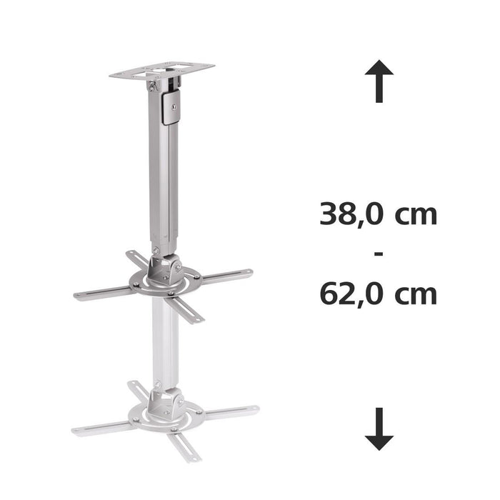 Ceiling mount for projector HAMA, 8 kg, Silver