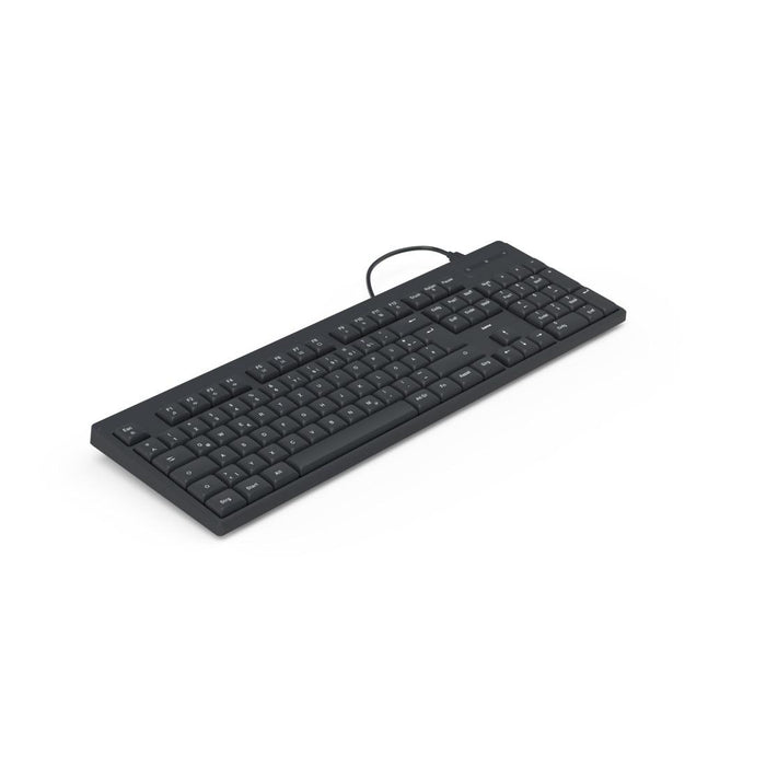 HAMA Wired keyboard CK-100, Cyrillic, USB-C, USB-A