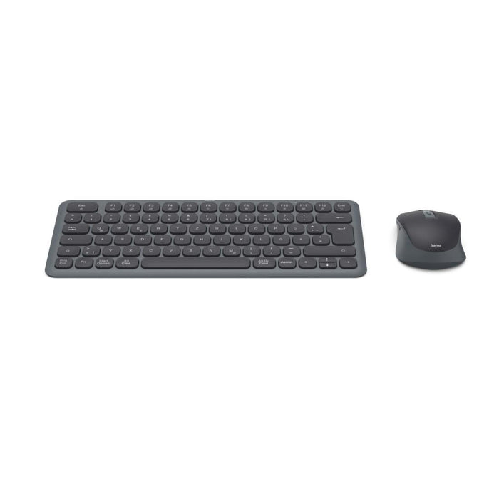 HAMA Wireless mini keyboard and mouse set "WKM-500", TKL Cyrillic, AI key