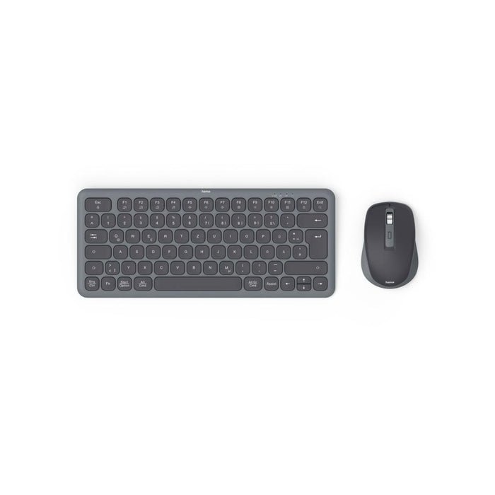 HAMA Wireless mini keyboard and mouse set "WKM-500", TKL Cyrillic, AI key