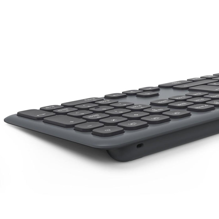HAMA Wireless keyboard and mouse set WKM-550, black, AI button