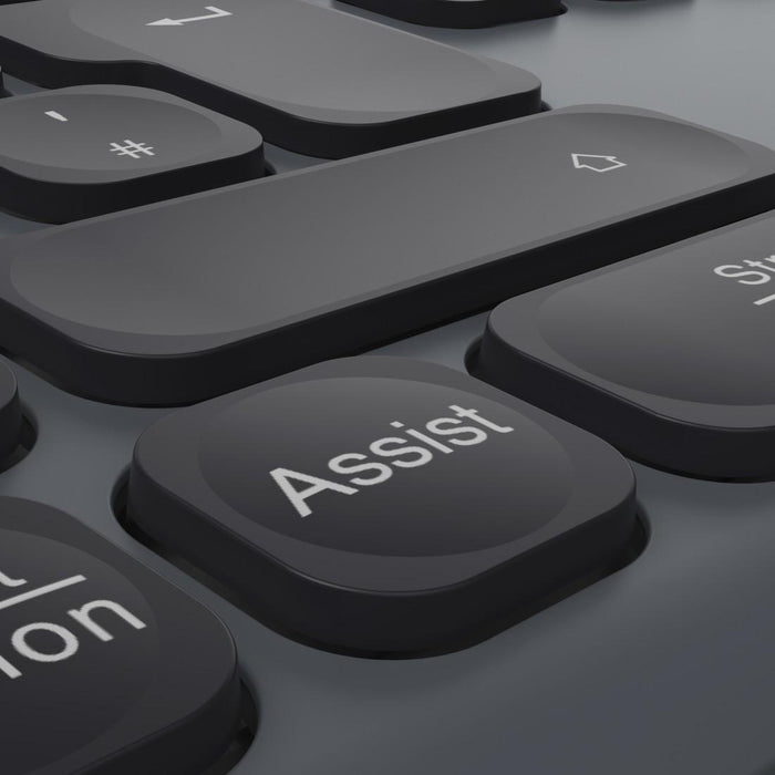 HAMA Wireless keyboard and mouse set WKM-550, black, AI button