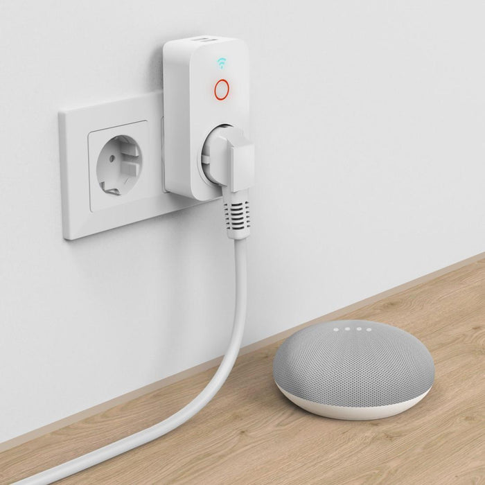 HAMA Smart WiFi socket, 2 USB ports, 2300 W, 10 A, HAMA-176612