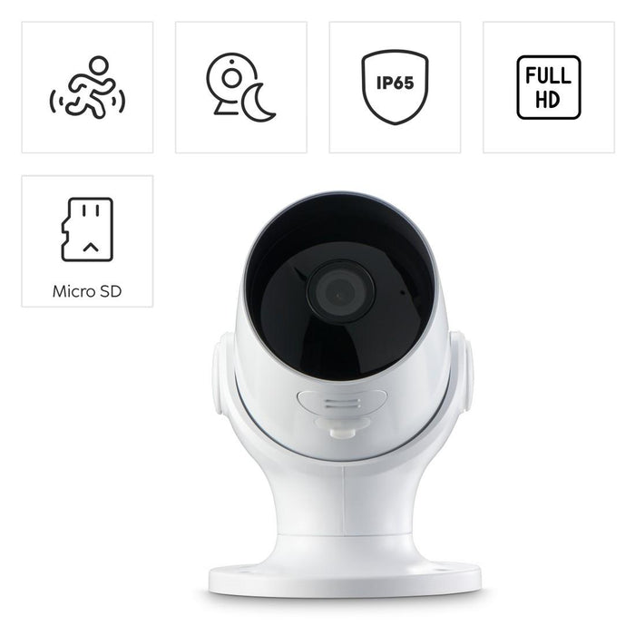 HAMA Wi-Fi Camera 1080p, Night Vision and Sensor, 176645