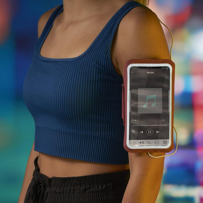 Sports hand case HAMA Finest Sports, For XL phones, Pink