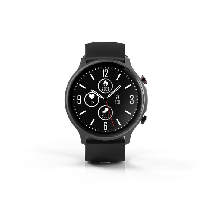 Smartwatch Hama 00178610 Black Grey 1,28" Ø 46 mm