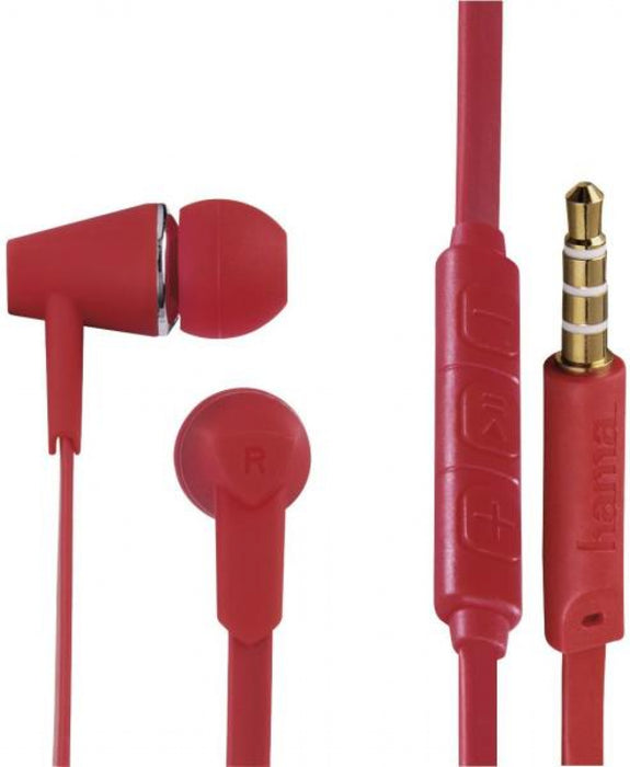 Headphones HAMA-184010 Joy Red