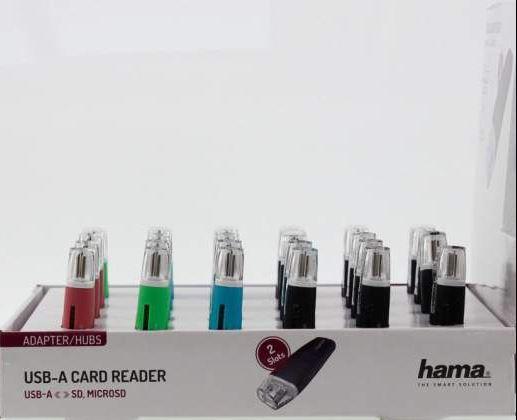 HAMA card reader, USB 2.0, 200132