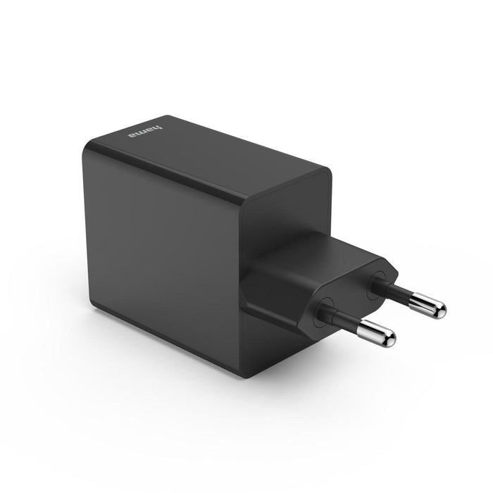 HAMA Mini Charger 220V 35 W, 1x USB-C PD, 3x USB-A, Black