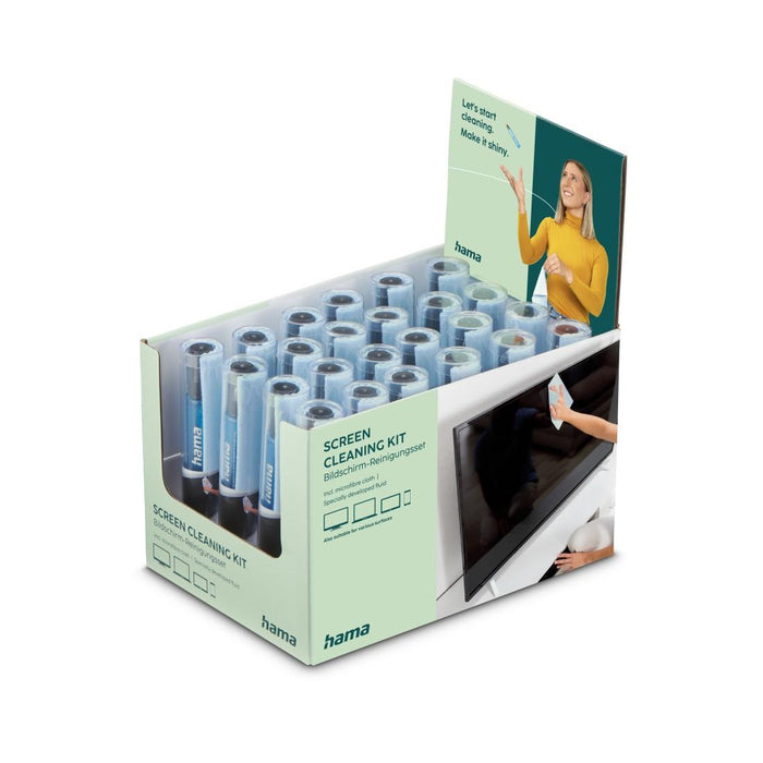 Screen cleaning kit, 15 ml, microfiber cloth, price for 1 pc., 221092