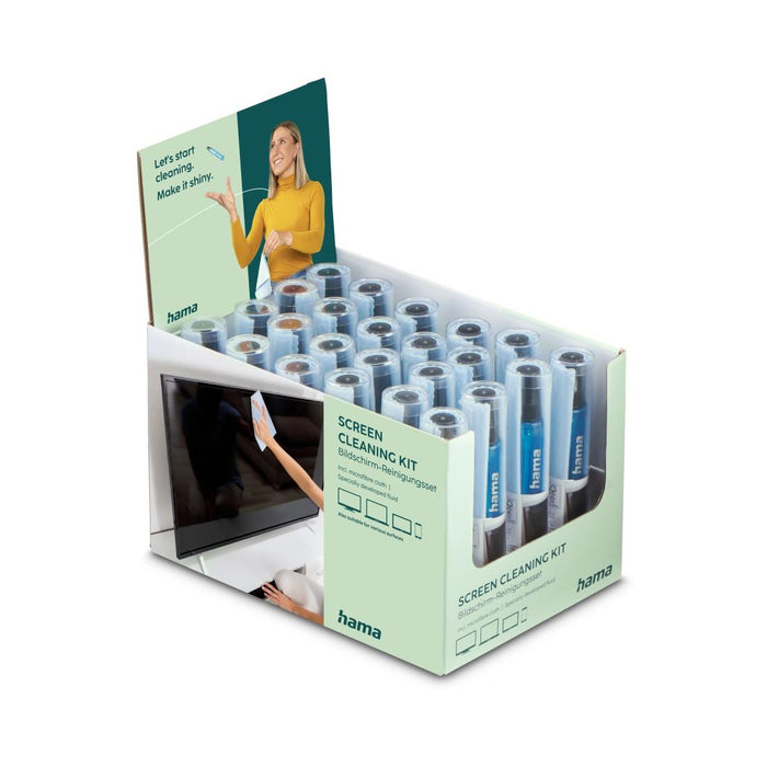 Screen cleaning kit, 15 ml, microfiber cloth, price for 1 pc., 221092