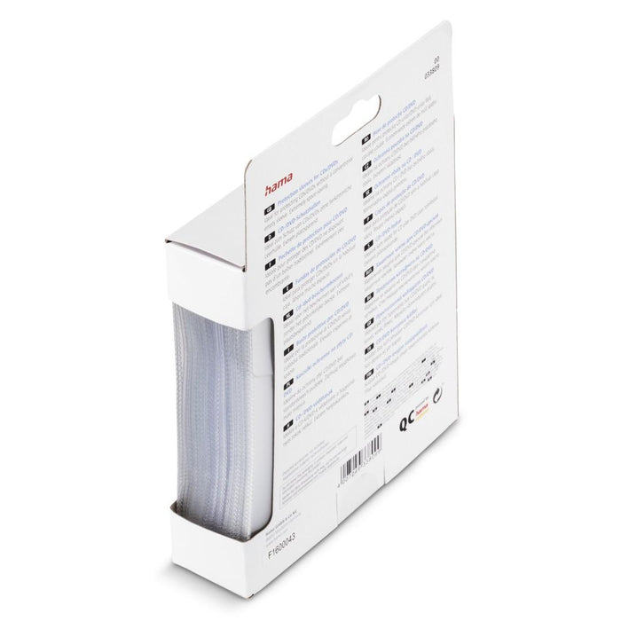 HAMA Protective envelopes for CD/DVD, 50 pcs., transparent