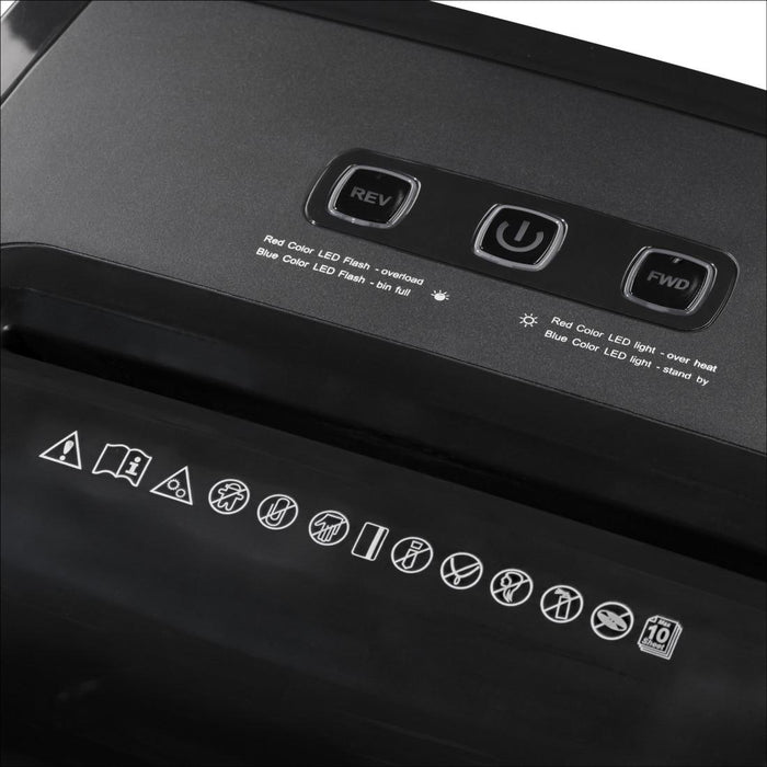 Hama shredder "Premium M10+", security level P5 T5 E4, 50549