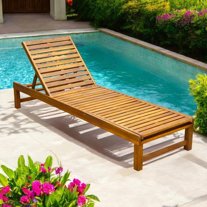 GARDEN CHAIR 192X64.5X30CM HD HD-7937