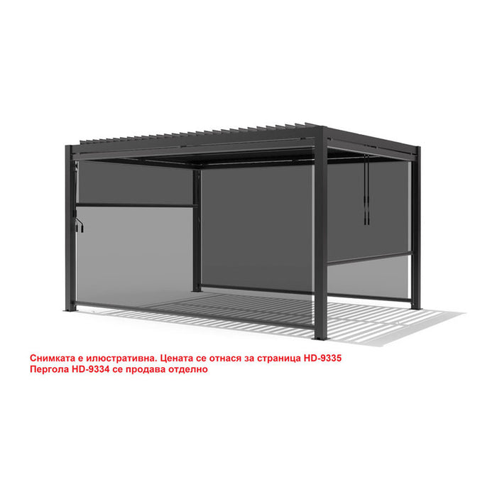 PAGE-UMBRELLA FOR GARDEN PERGOLA 270X218CM HD HD-9335