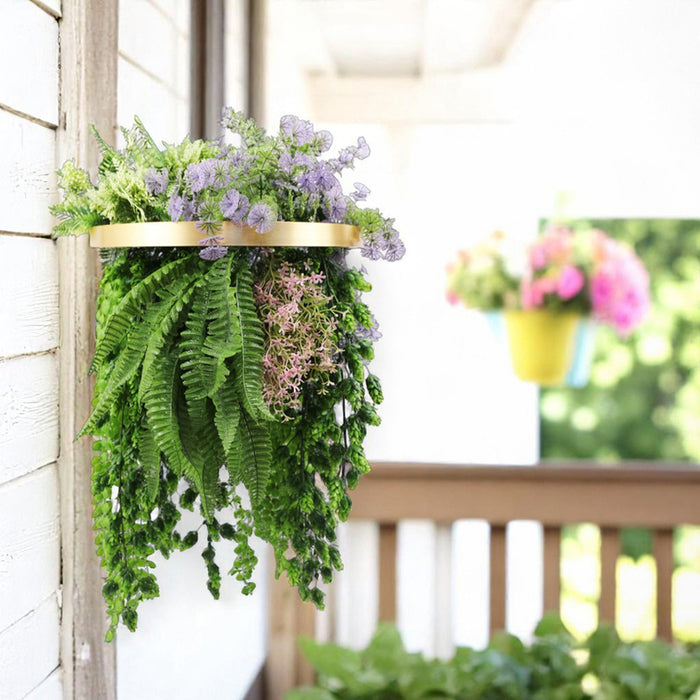 DECORATIVE LANDSCAPING HANGING RING F40CM FERN HD HD-10457