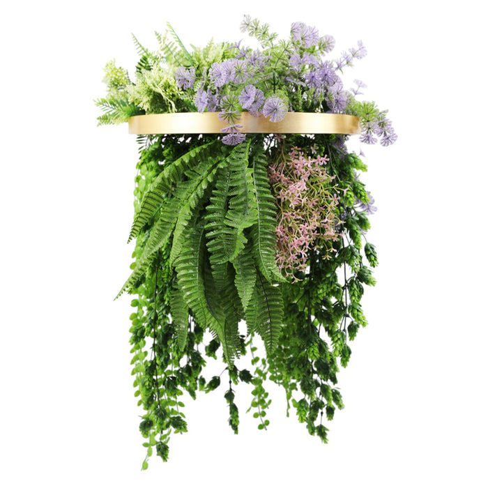 DECORATIVE LANDSCAPING HANGING RING F40CM FERN HD HD-10457