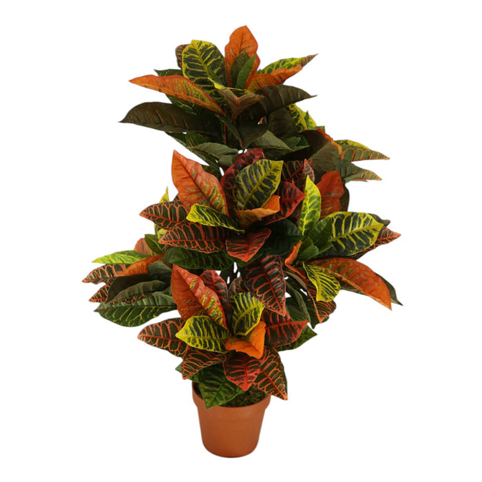 ARTIFICIAL CROTON PLANT 95CM HD HD-10977