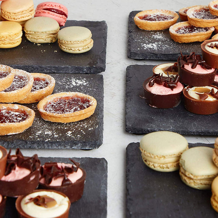 STONE SERVING PLATE 25X25 CM HORECANO