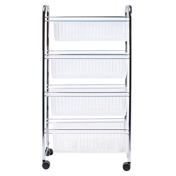 WHEEL RACK 4 LEVELS METAL 88X45X34CM HORECANO