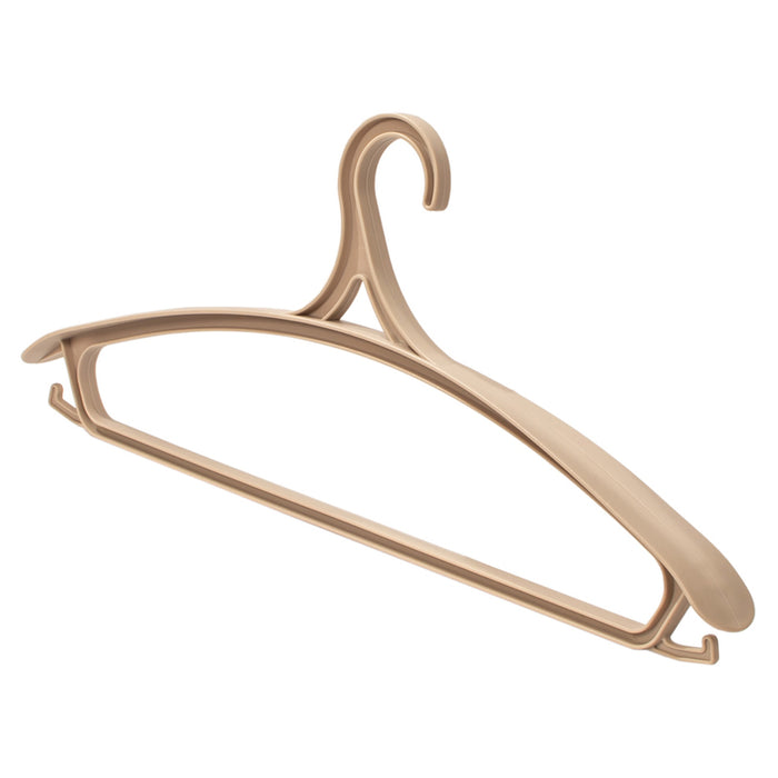 CLOTHES HANGER 3PCS WIDE SHOULDER PVC HORECANO