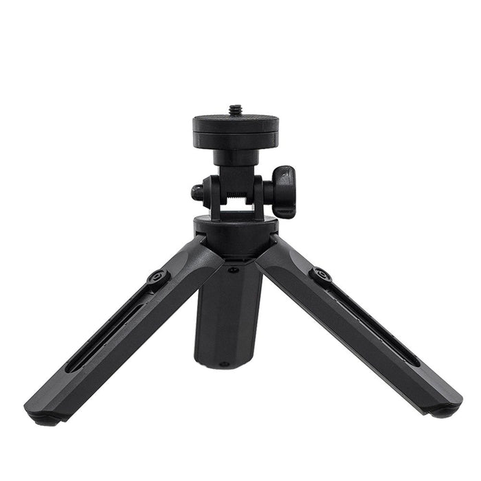Mini tripod selfie stick holder for phone camera GoPro 16 - 21 cm black