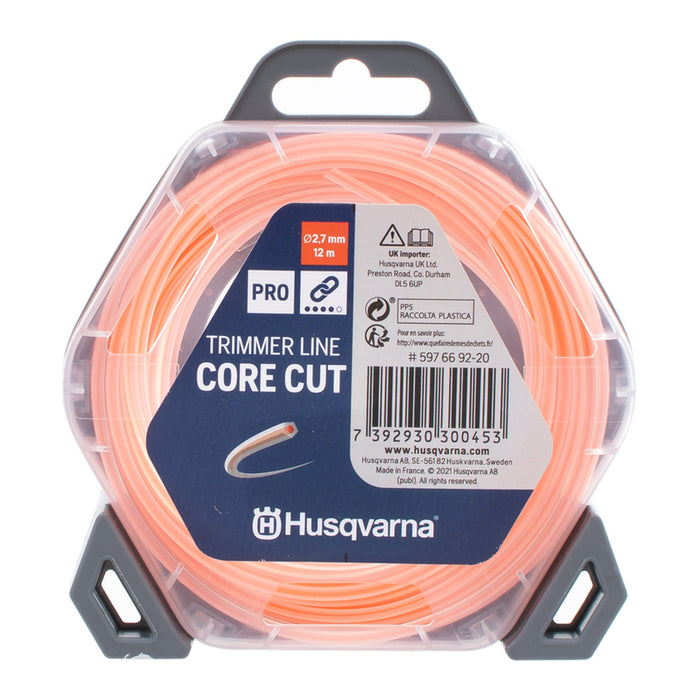 CORD FOR MOWING 2.7 MM X 12 M HUSQVARNA CORECUT