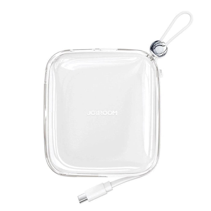 Joyroom JR-L005 10000mAh Lightning USB-A Power Bank - White