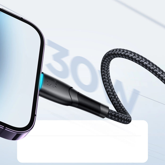 Joyroom Starry Series SA32-CL3 30W USB-C / Lightning cable 1m - black