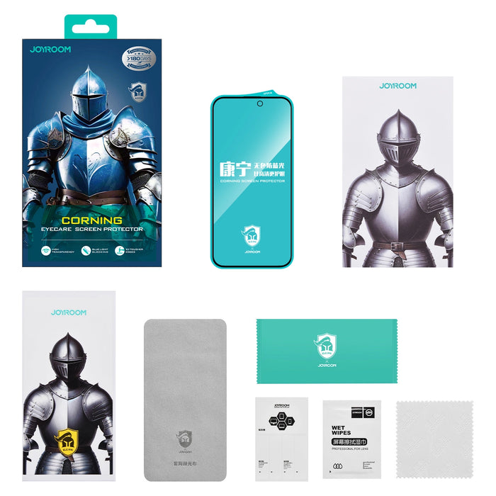 Joyroom JR-MKN0313 Corning Eyecare Tempered Glass for iPhone 15 Plus/16 Plus