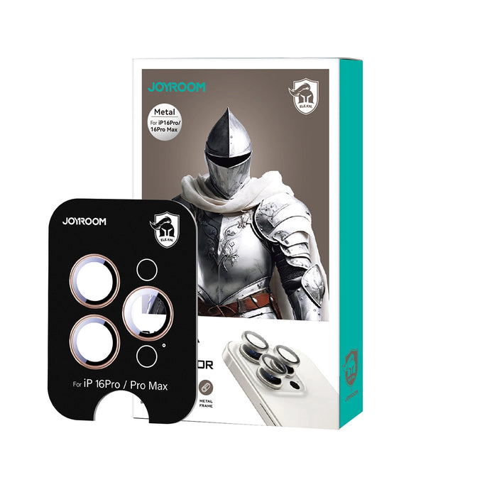 Joyroom JR-MFY0261 Glass Screen Protector for iPhone 16 Pro/16 Pro Max Lenses - Silver