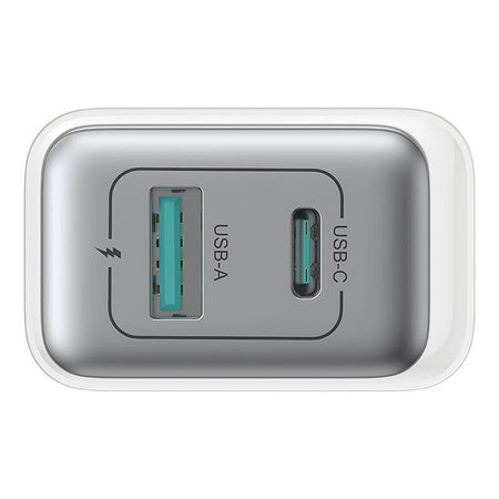 Joyroom TCF15 Dual-Port (A+C) 30W Power Charger (white)