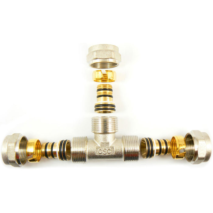 ADAPTER FOR RADIATOR TRIPLE Ф20ФФ20ФФ20 JOZI