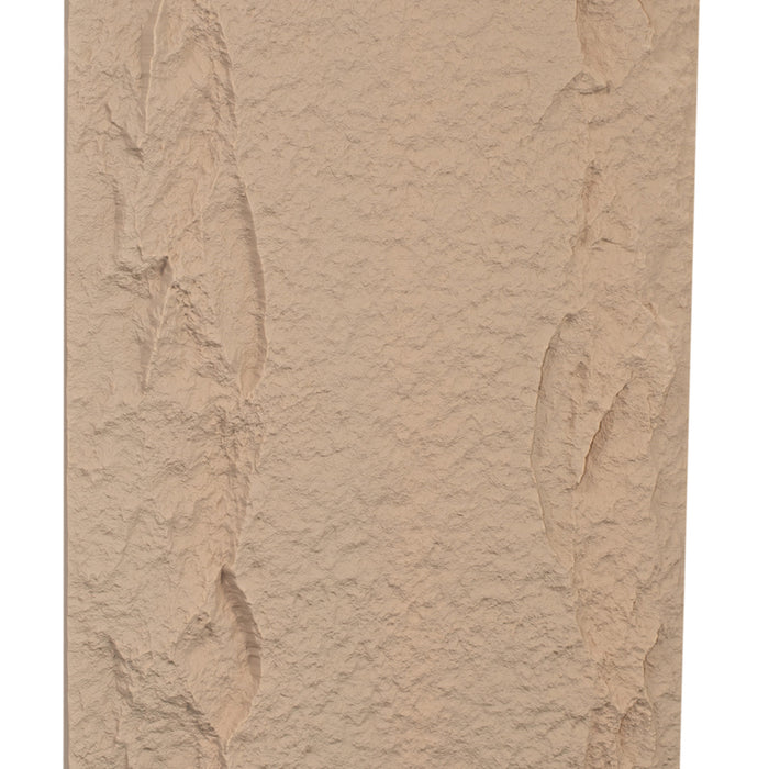 3D DECORATIVE PU STONE KTN 120X60X5 CM. GOLDEN HEMP