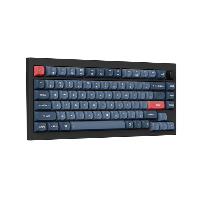 Mechanical keyboard Keychron V1 MAX QMK 75% Carbon Black - Wireless