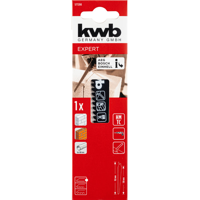 SABER SAW BLADE 130MM KWB