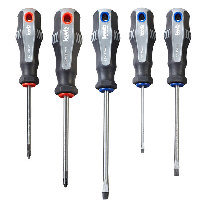 SCREWDRIVER SET 5 PIECES KWB