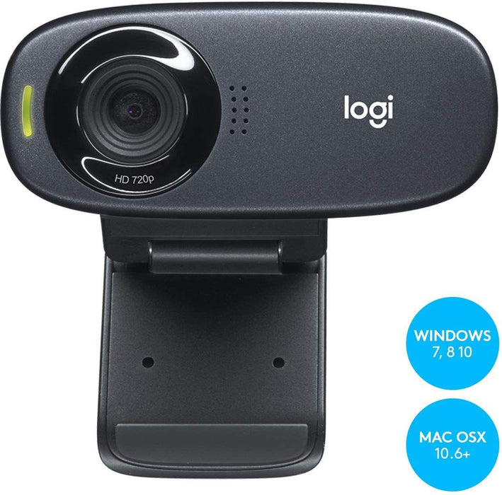 Webcam with microphone LOGITECH C310, 720p