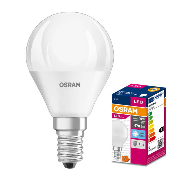 LED LAMP VALUE CLP40 470lm/840/ E14 LEDVANCE